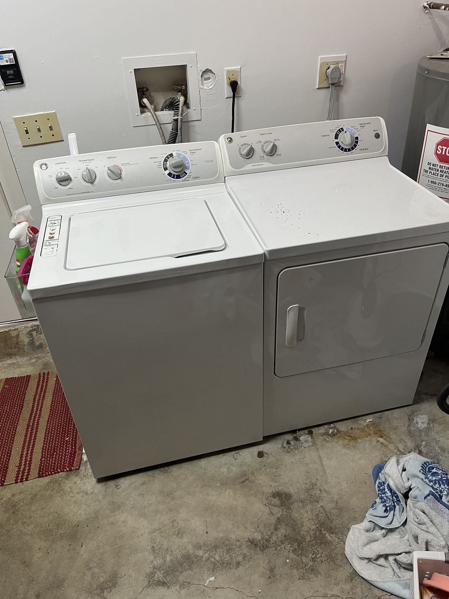 GE Washer And Dryer