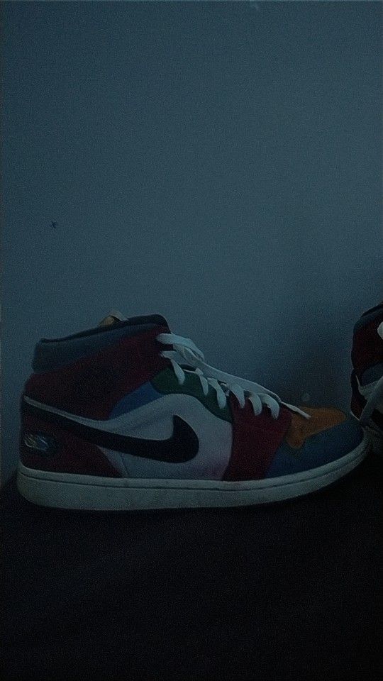 Size 13 - Blue The Great x Air Jordan 1 Mid Fearless