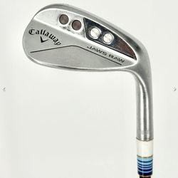 Callaway Jaws Raw Chrome 56° .10S Wedge - DG S400 132 Grams Stiff Flex - GP Grip