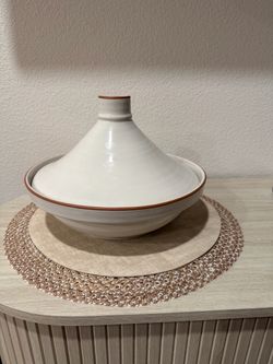 Vintage Pottery BarnTagine Pot with Lid
