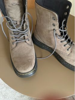 Mens Do Martens Rare Grey Suede Size 12