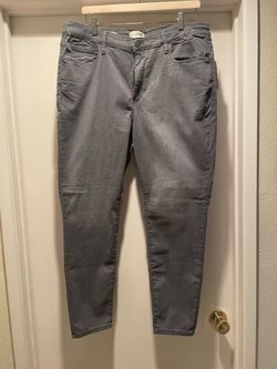 Grey High-Rise Skinny Jeans Size 17 (Universal Thread Goods Co. )