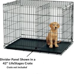 Crate Divider MidWest Homes Pets Dog Panel for 36-inch Crates For Models 1536, 1536DD, 1936