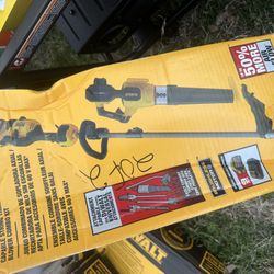 Dewalt Blower And String Trimmer 