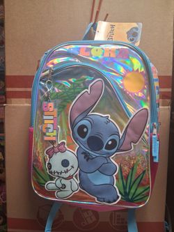 Disney Stitch 16 in Backpack