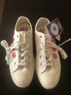 Converse “comme des garçon” 3.5 Men / 5.5 Women