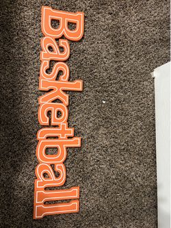 Basketball sign