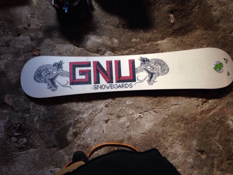 GNU GT snowboard deck