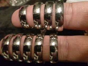 stainless steel wedding bands