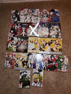 Manga and Light Novels $5 Each