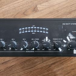 Radio Shack 250 Watt Stereo PA Amp