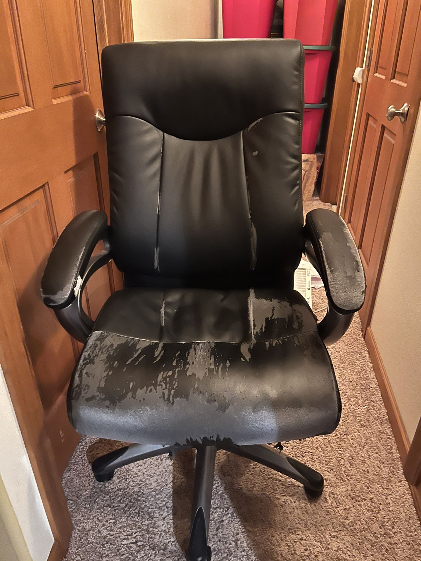 Black Office Chair $1