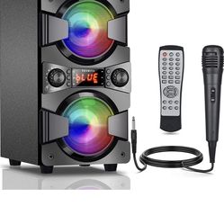 60 W Bluetooth Speaker With Microphone 
