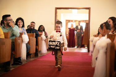 Wedding RingBearer Sign