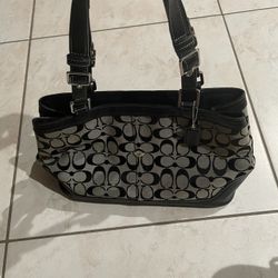 Black Coach Bag