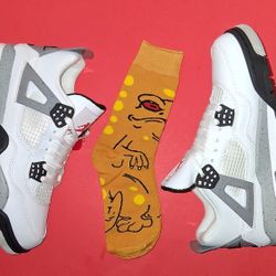 Jordan 4's White 🔥 Cement ❄️