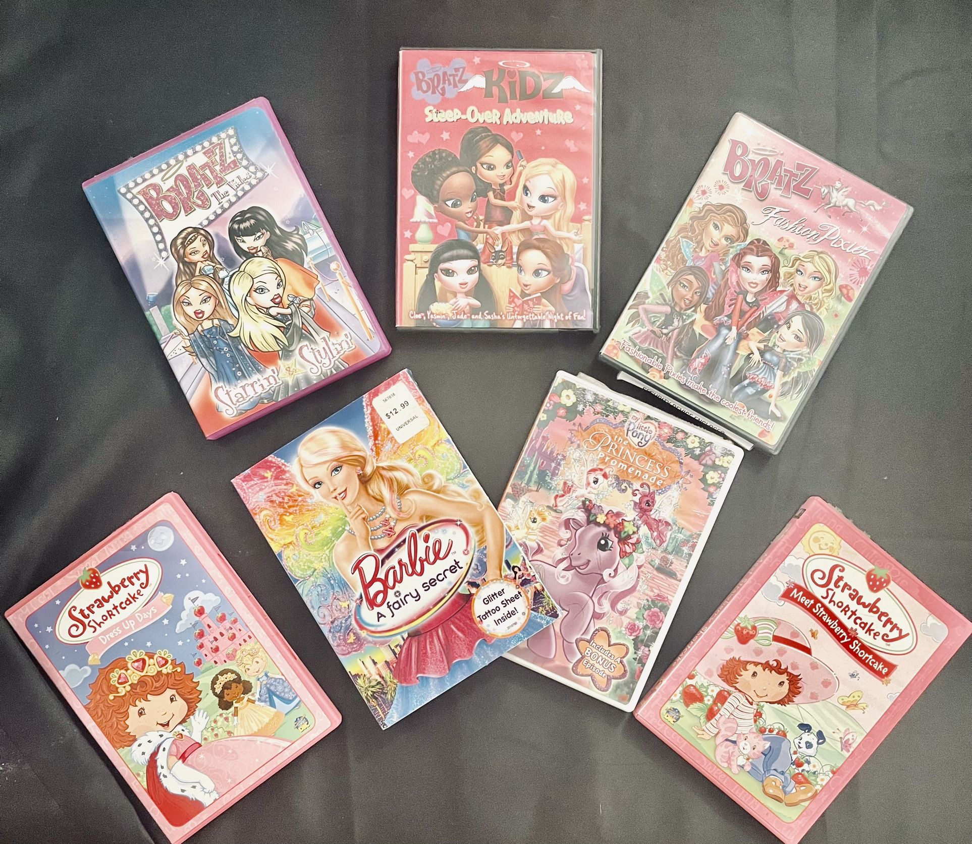 7 DVDs for only $8!