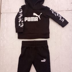 Baby Puma Outfit 0-3 Months 0-3 Meses