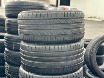 PAIR OF TIRE 265 30 20 CONTINENTAL 85% LIFE
