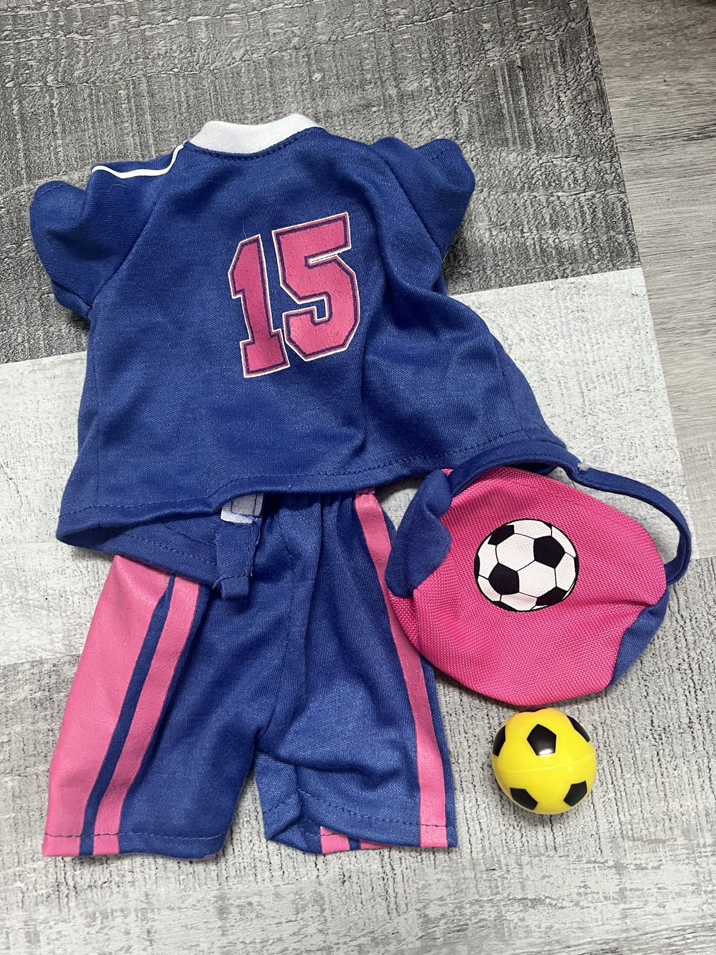 Doll Soccer Outfit 