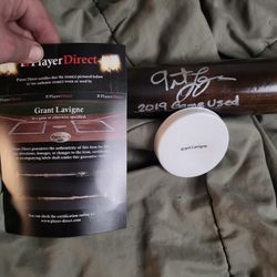 Sign Game Used Bat 