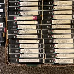 VHS Tapes recorded 