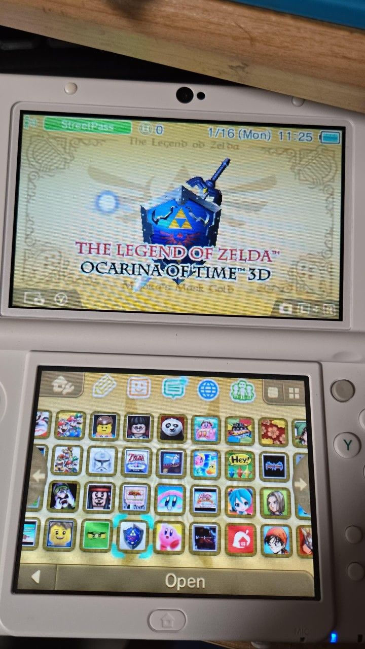 Hacked Nintendo 3DS 