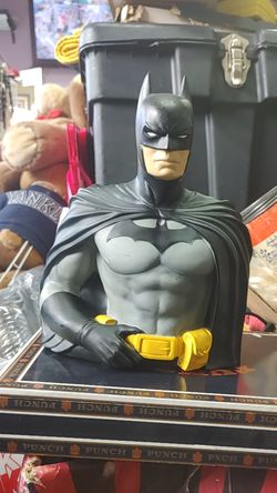 DC comic Batman Action Figure Piggy coin Bank