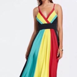 Summer Maxi Dress, Large 