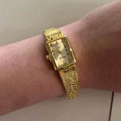 Vintage gold watch