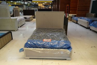 Martin Svensson Nirvana White Queen Panel Bed