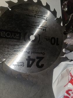 Ryobi 10" And Ryobi 7 1/4"