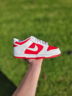 Nike Dunk Low " Championship Red " 4.5Y / 6W