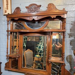 Beautiful Antique Mirror 51 By 42 
