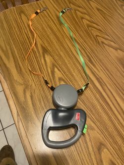 Double Leash With Automatic Winding 360 Degree Rotation 