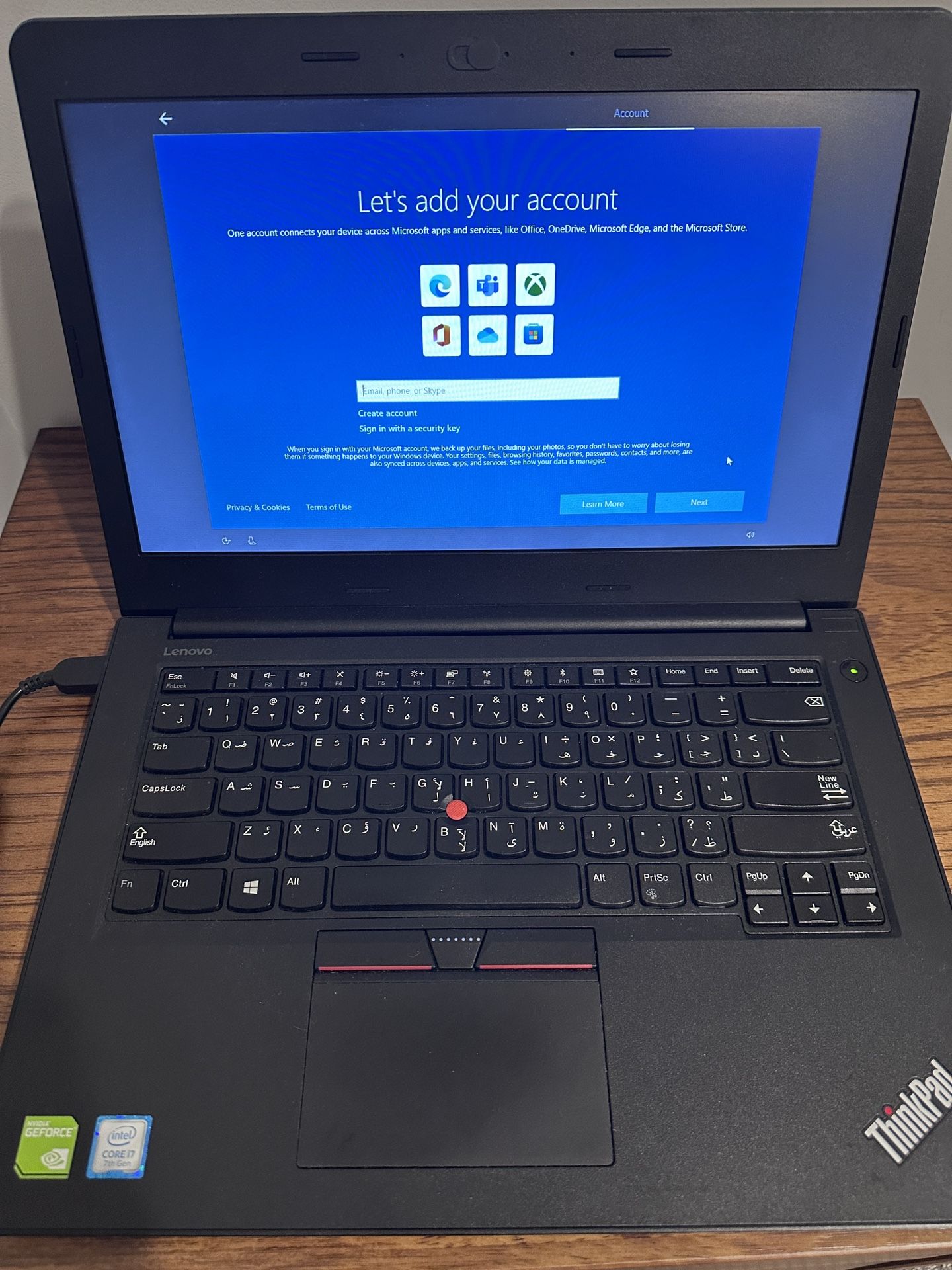 Lenovo ThinkPad E470 14” Core i7