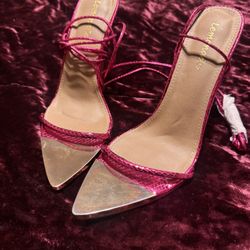 Hot Pink Heels