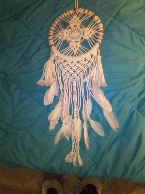 Handmade Macrame Dreamcatcher