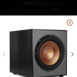 Klipsch R-120SW SUBWOOFER