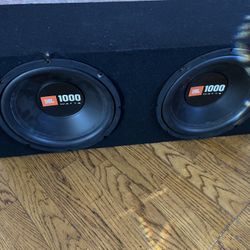 Jbl Subs 12”s