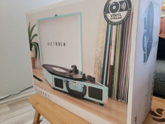 Victrola Journey Bluetooth Suitcase Record Player - Like New - $40