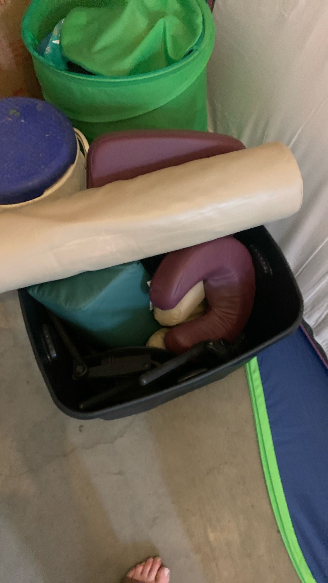 Massage Chair Left Over Cushions