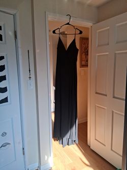 Long black dress
