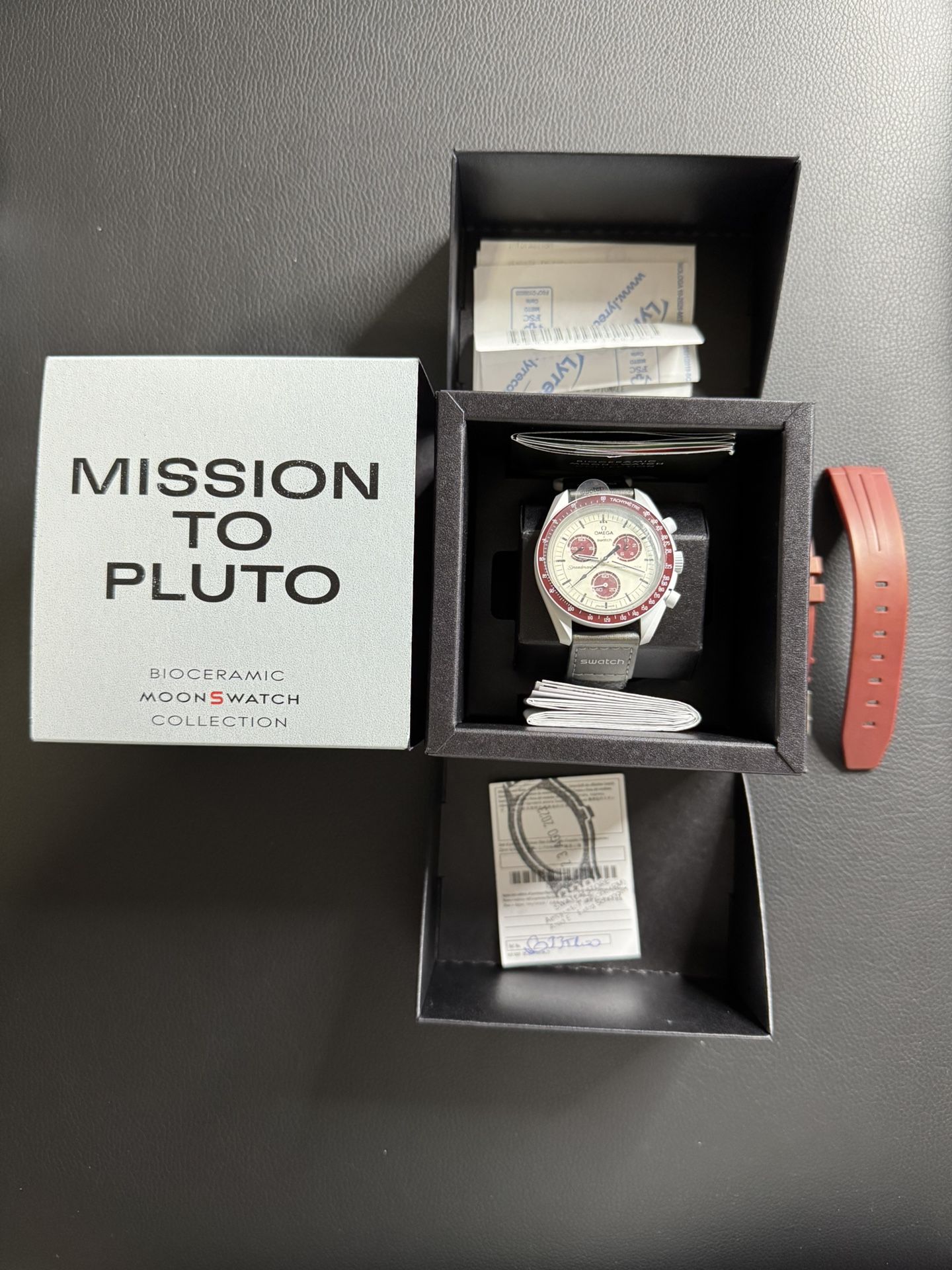 2 Omega X Swatch Mission To Pluto and Saturn