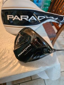 EXCELLENT CONDITION!" CALLAWAY PARADYM GOLF CLUB DRIVER