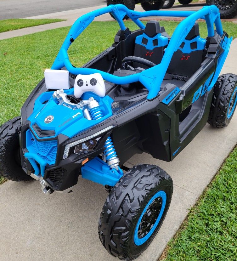 BRAND NEW! 48VOLT 4x4 Kids Can Am Ride On Utv Razor Electric Kids Car With Remote Control & 2 BATTERIES Power Wheels Powerwheels 24v 48v 24volt
