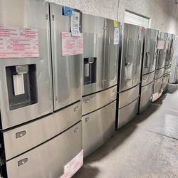 NEW SAMSUNG FOUR DOOR REFRIGERATORS WHOLESALE PRICES