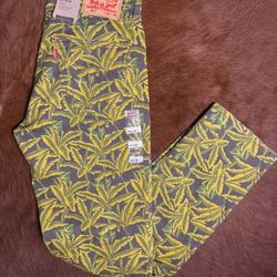MENS LEVI FLORAL JEANS