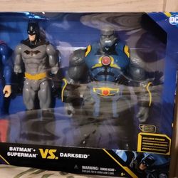 Spinmaster Batman+Super Man Vs Darkseid 