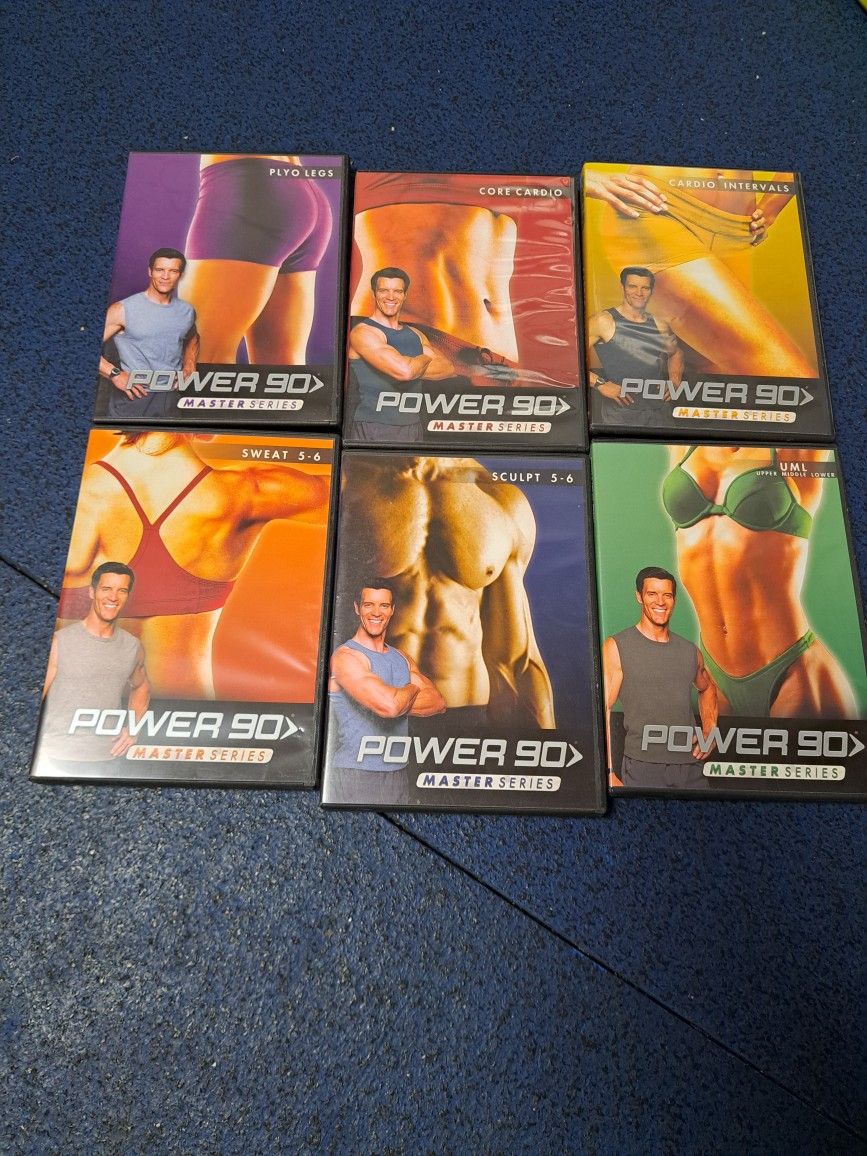 Power 90 Master Series Workout DVDs